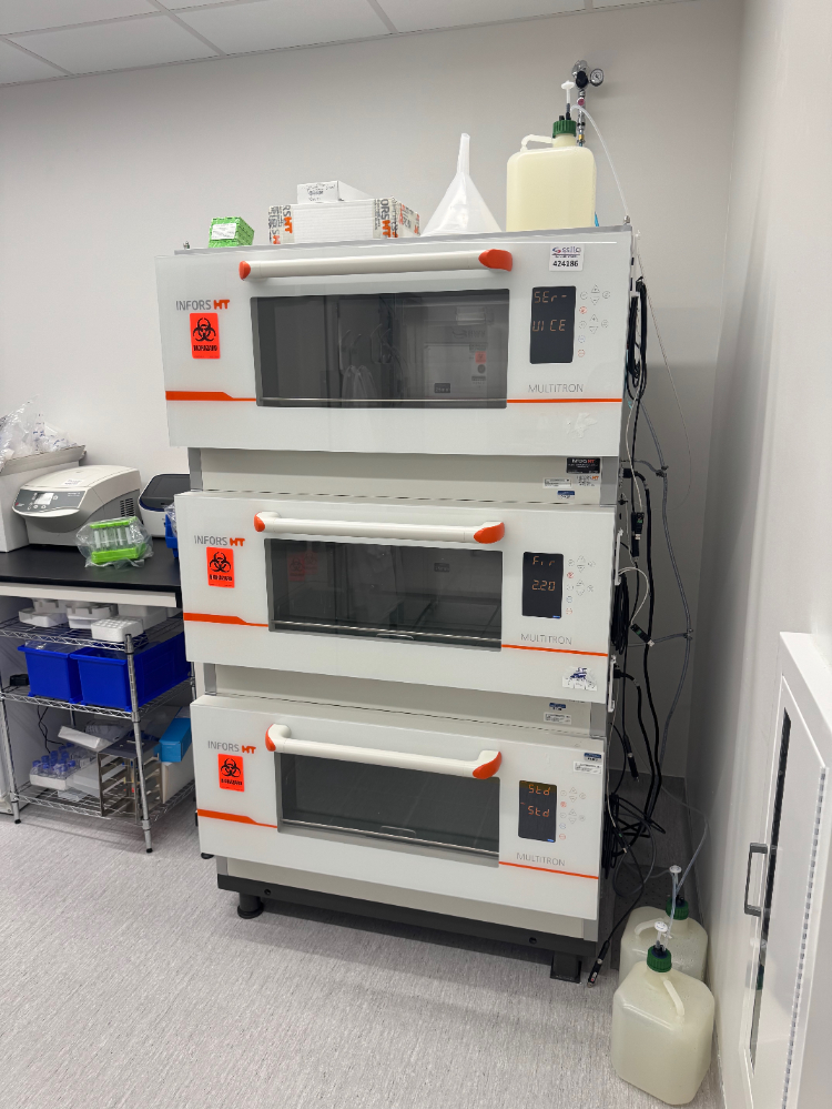 Image of Infors HT Multitron Triple Stack Incubator Shaker